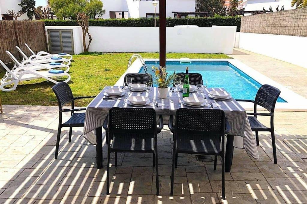 Villa D'Aina * Propiedad Privada Con Piscina Cala en Bosch Ngoại thất bức ảnh