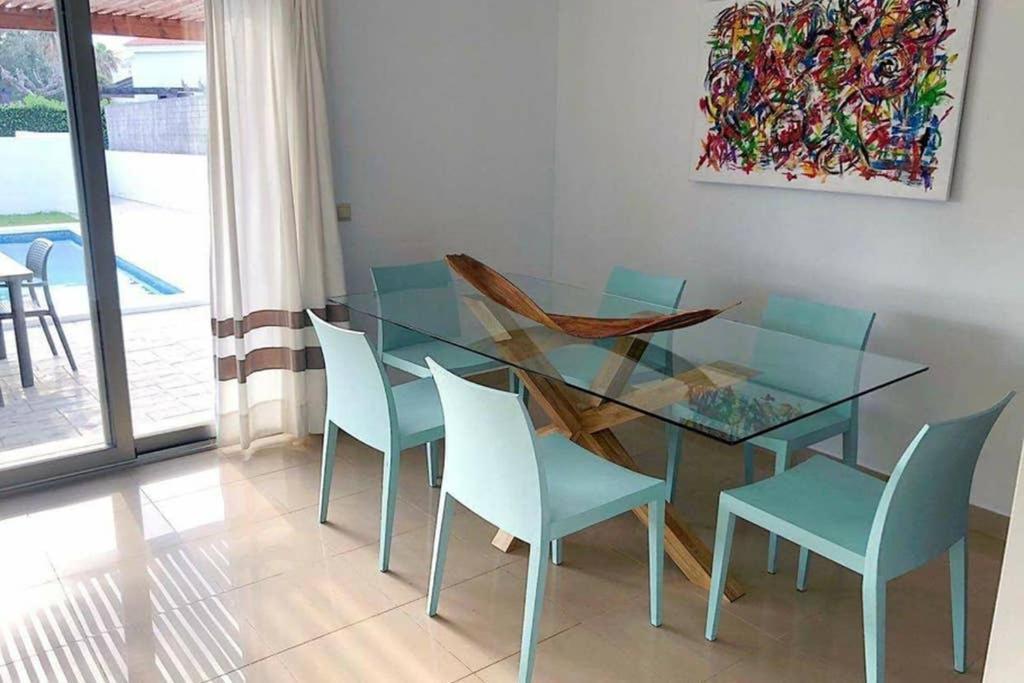 Villa D'Aina * Propiedad Privada Con Piscina Cala en Bosch Ngoại thất bức ảnh